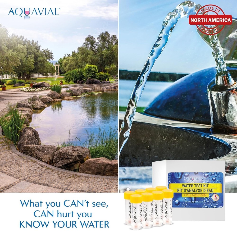 E. Coli Testing Kit - 8 Pack for Water Quality