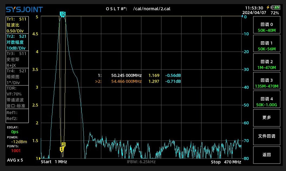 BPF Band Pass Filter 200W 50-54MHz Shortwave Communication 6m Band