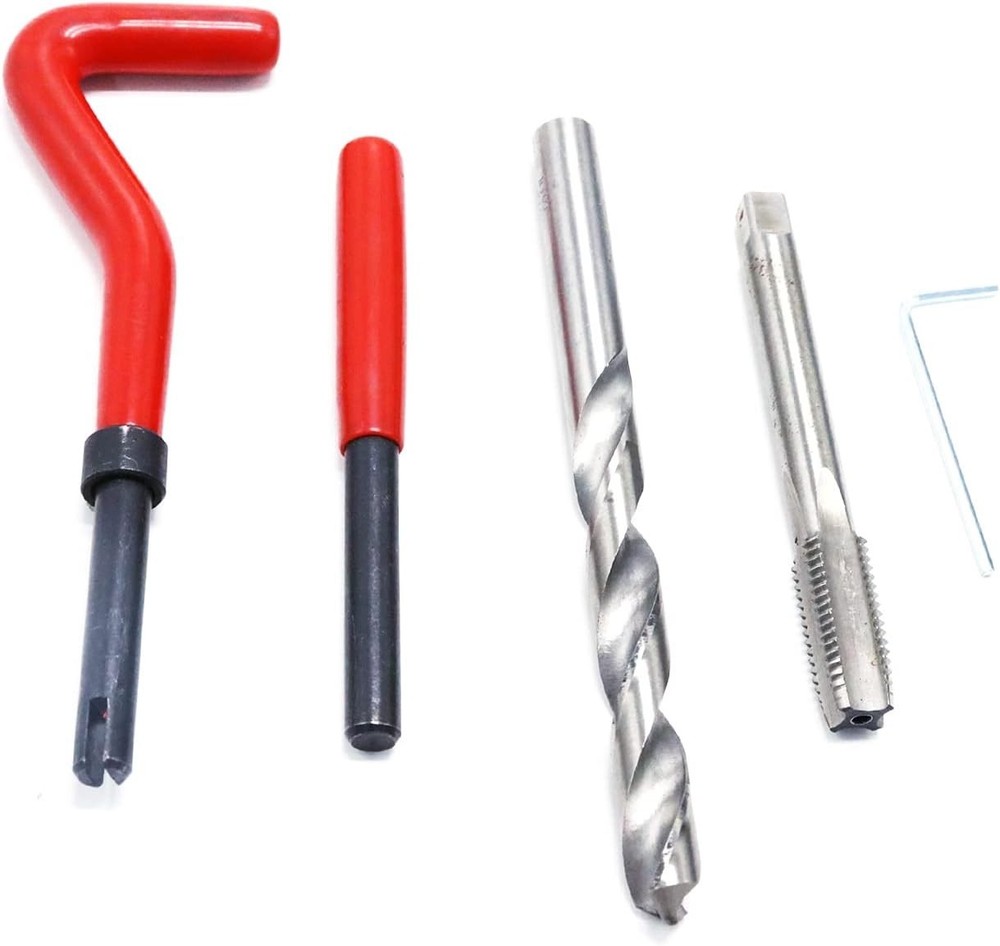 Effortless Thread Restoration Kit - 30pcs M10 Stainless Steel Inserts & Tools