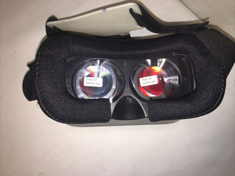 VR Headset Compatible with iPhone & Android Phone - Universal Virtual F