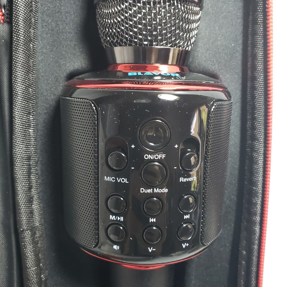 GOODAAA Y11S Wireless Karaoke Microphone with Leather Handle