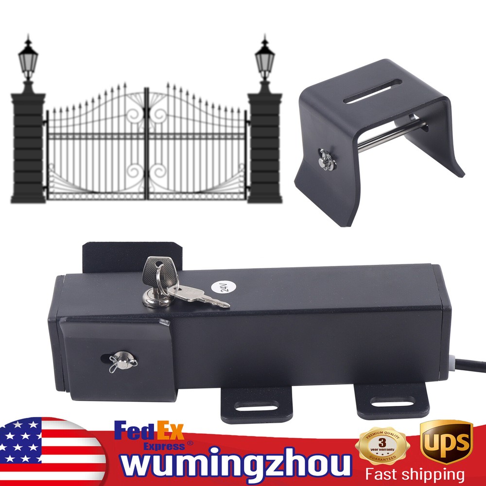 24VDC Automatic Electric Gate Lock for Swing Gate Opener Gate Operator Automatic
