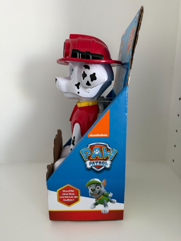 Nickelodeon Little Kids Marshall Action Bubble Blower and Includes Bubble