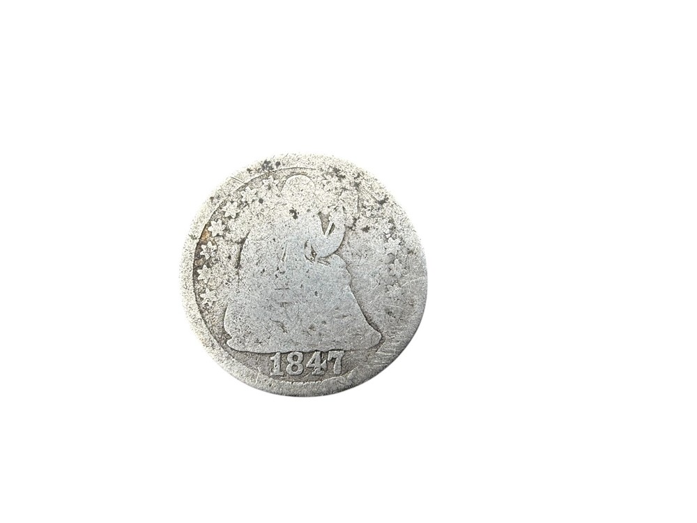 1847 Seated Liberty Dime SILVER Dime US