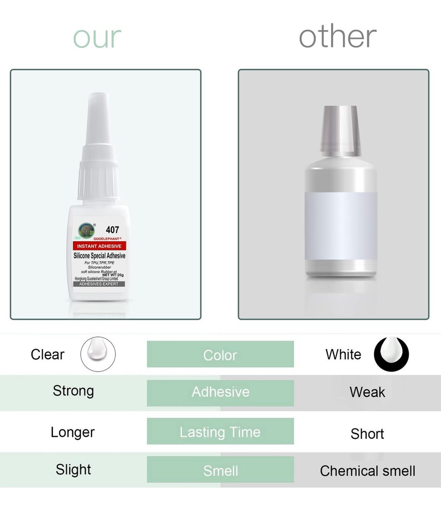 Silicone Glue, Glue for Silicone, bonding Between and Silicone,...