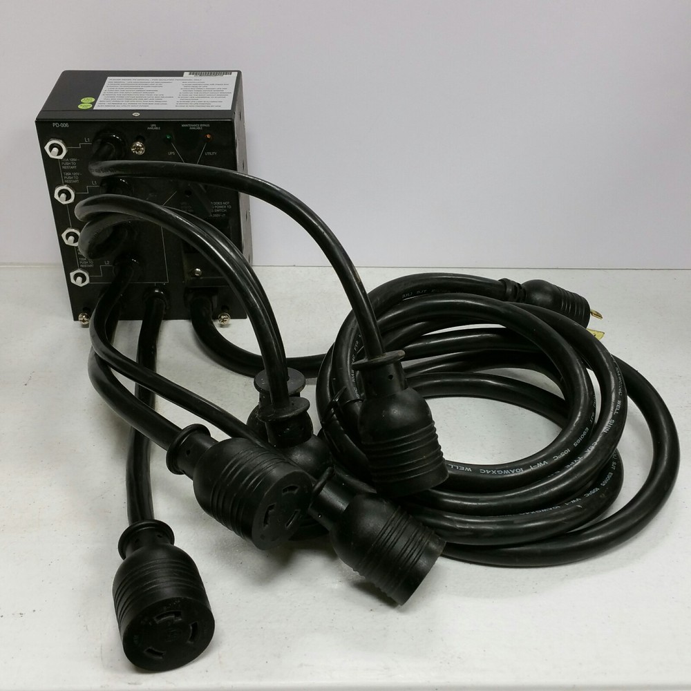PD-006 UPS Maintenance Bypass Switch Box w/Circuit Breakers / Input breaker