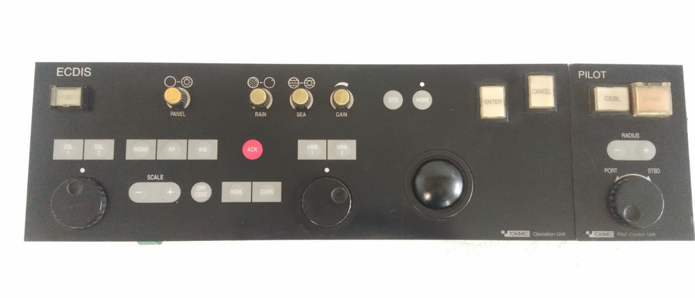 TOKIMEC ECDIS OPERATION UNIT & PILOT CONTROL UNIT