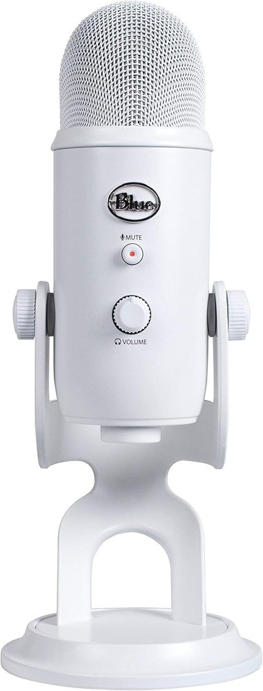 Logitech Creators Blue Yeti USB Microphone for Gaming, Streaming White DEFECT