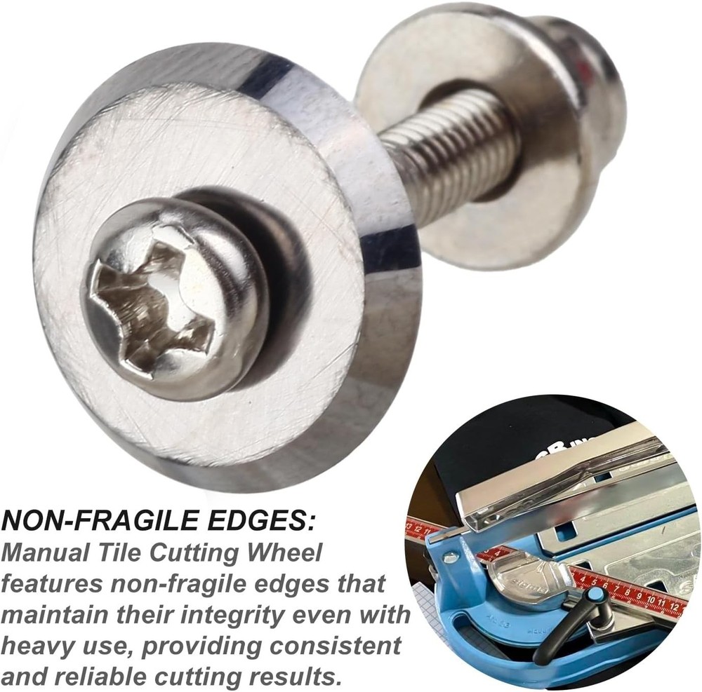 12mm Tile Cutter Scoring Wheel 14A for All Sigma Pull Handle Tile Cutters,Alloy