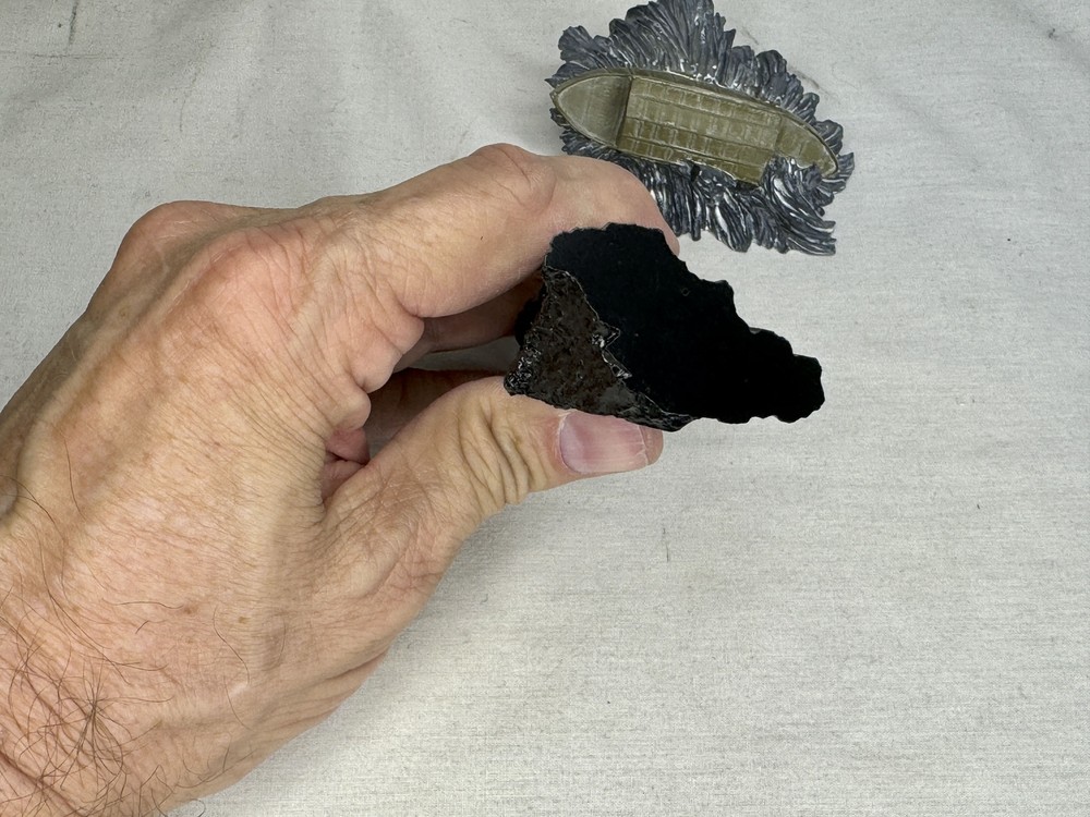 Noah's Ark, Gopher Wood Piece, Solid Resin, Contains Real Artifacts, Free Book