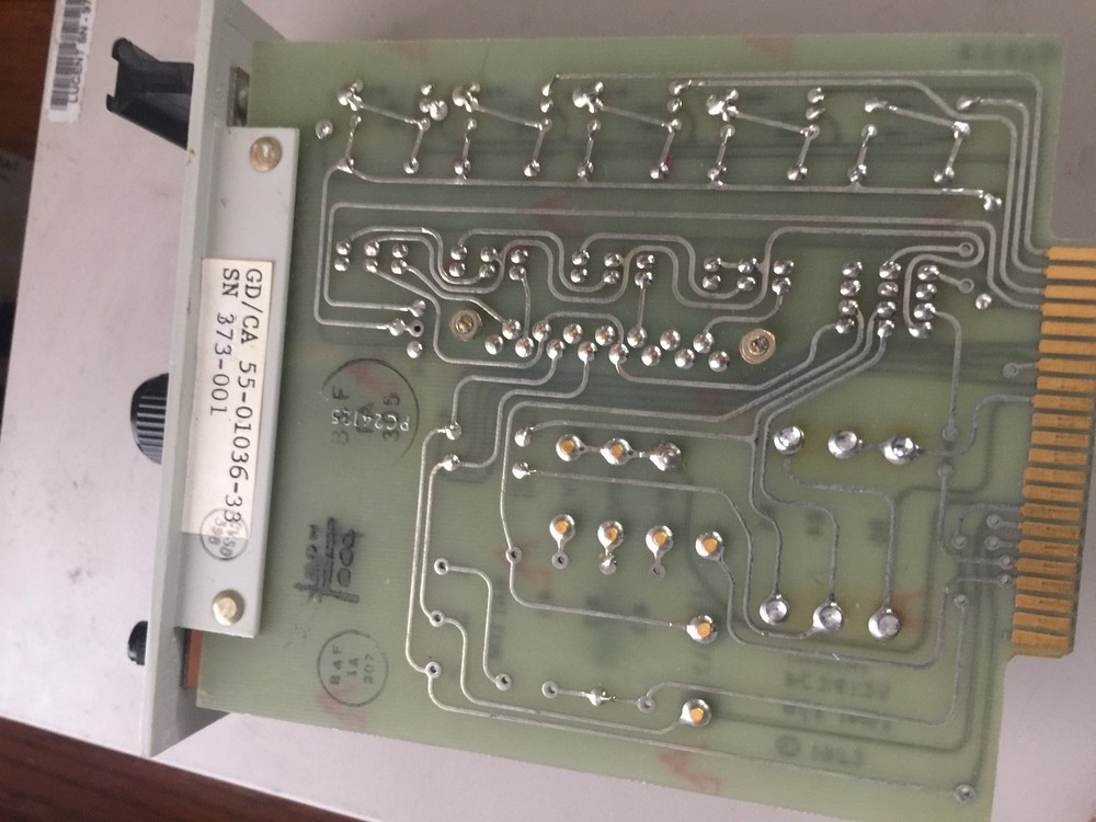 B&F INSTRUMENTS GD/CA55-01036-33 Input Conditioner Voltage