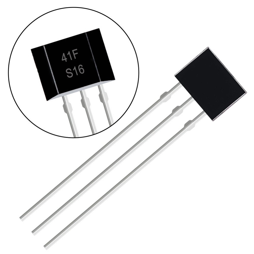 10pcs 41F Bipolar Hall Element Sensor for Motor Control and Speed Sensing