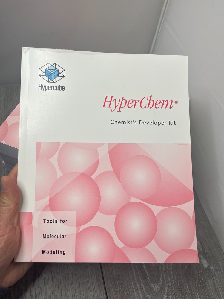 HyperChem Release 8.0, Tools For Molecular Modeling Boxed Set (NO DISKS)
