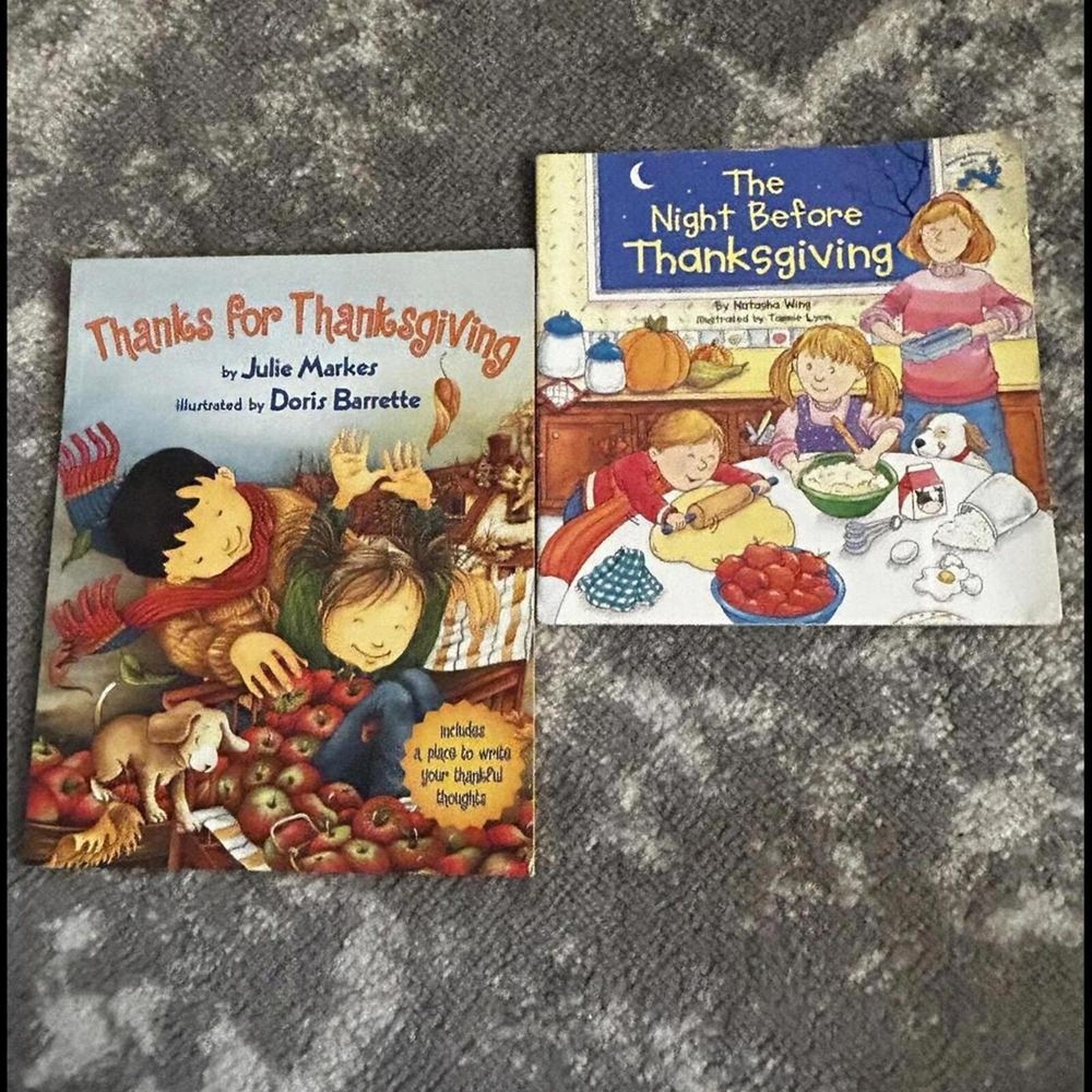 Two Thanksgiving Themed Books