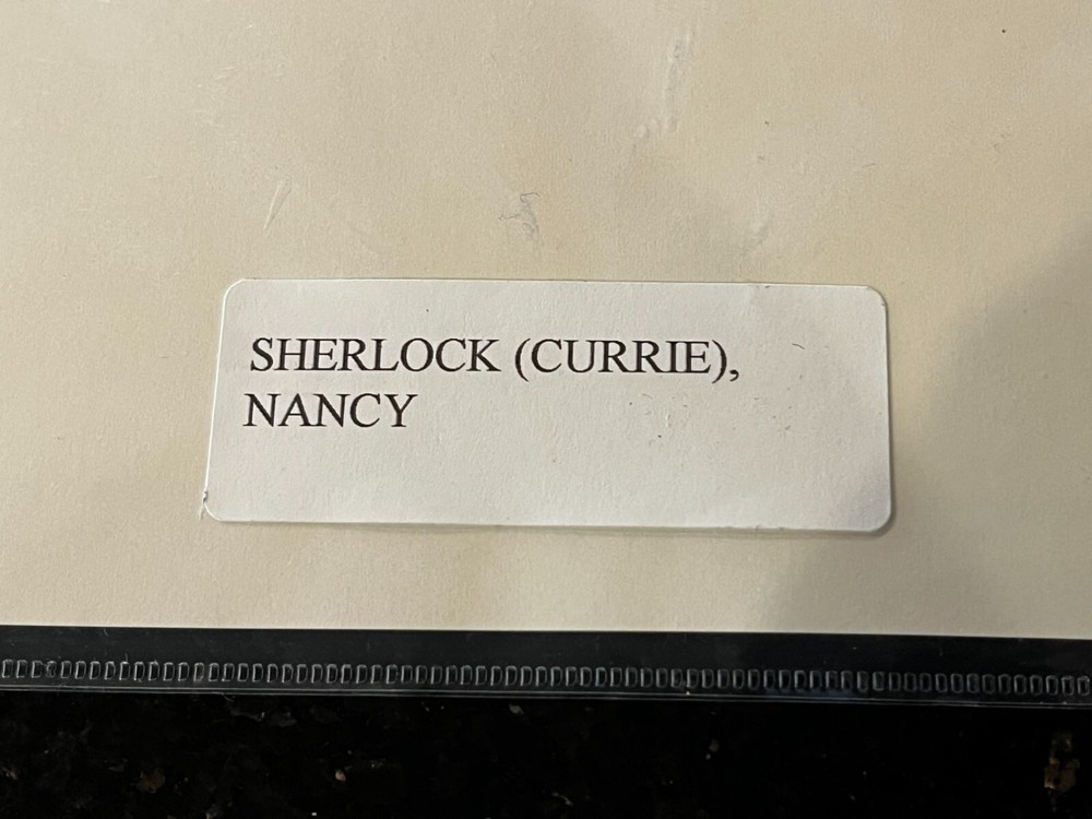 Nancy Sherlock signed cover NASA Space Shuttle Astronaut