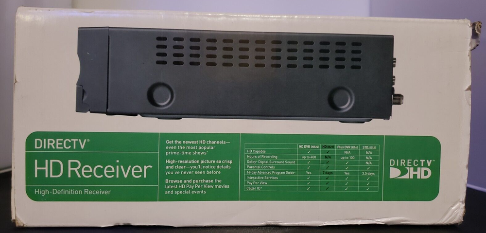 DIRECTV MPEG-4 HD (HD) Receiver REMOTE MISSING