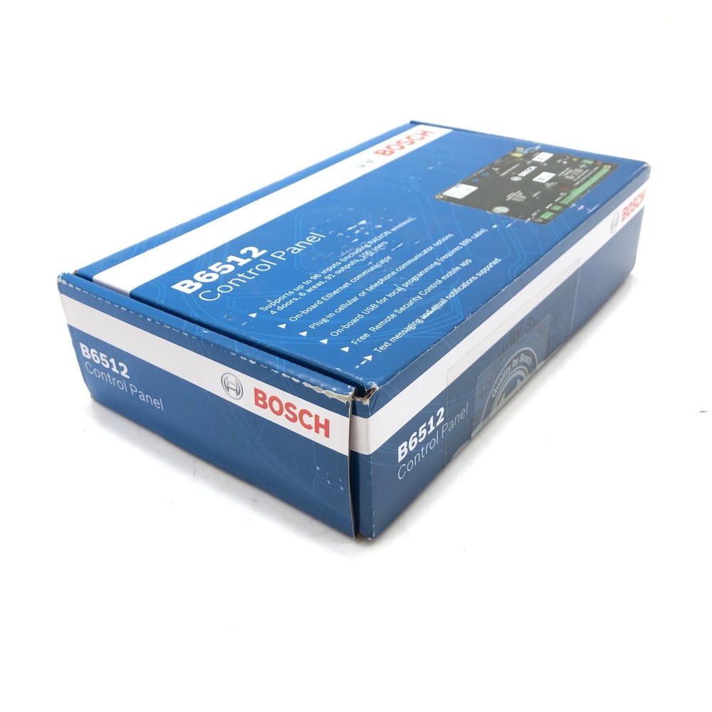 NEW Bosch B6512 Alarm Access Security Control Panel 4 Doors, 6 Area, 91 Input