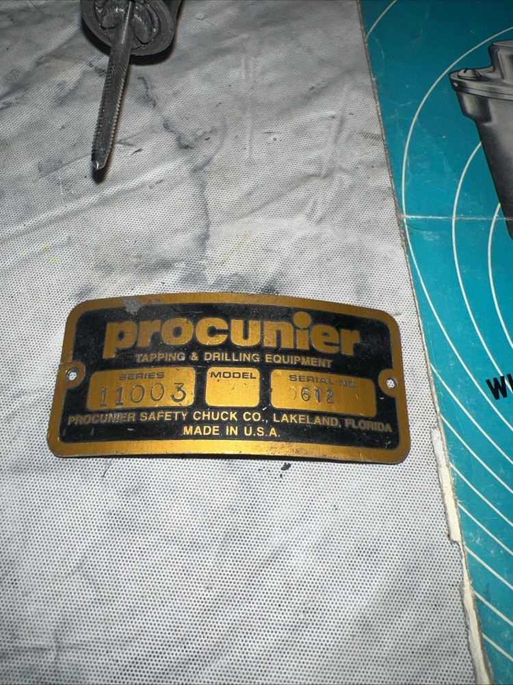 Procunier Model 1 Series 110063 Style E Tapping Head