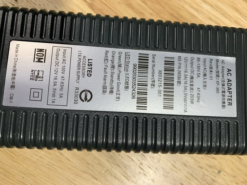 Microsoft Xbox 360 Console Bundle NewPowercord Ghost Controllers READdescription