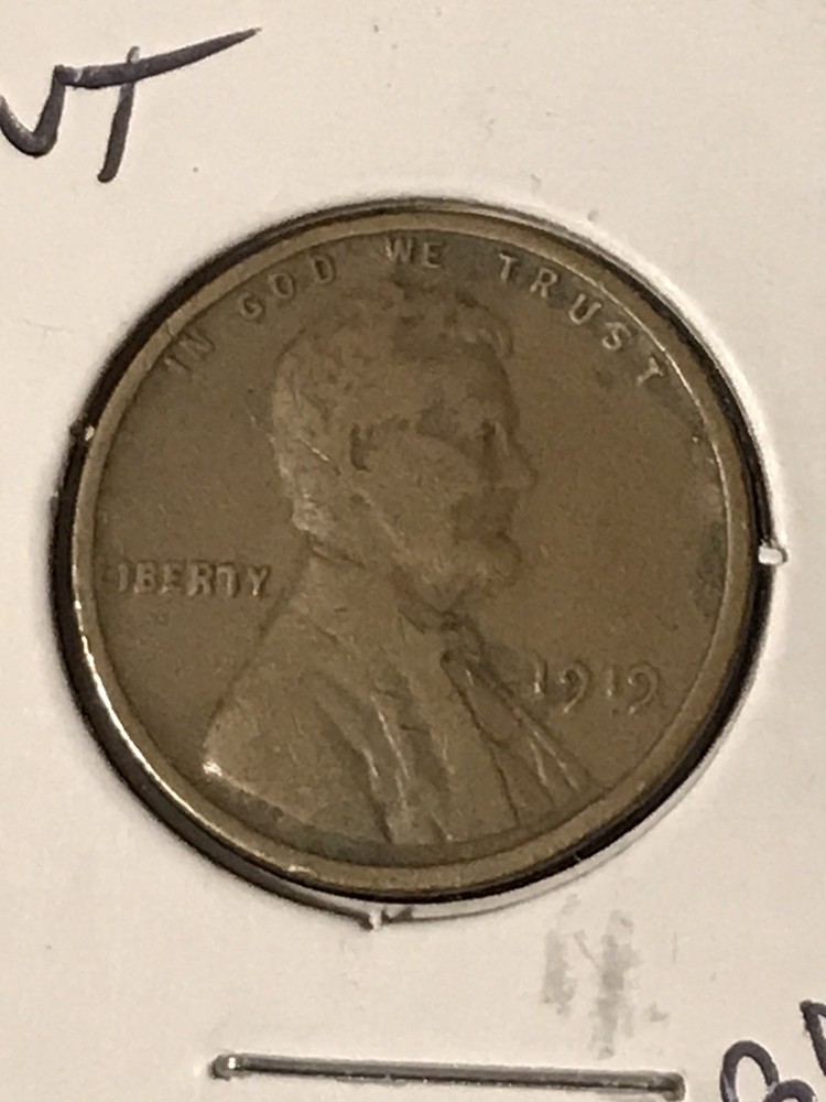 1919 Lincoln Cent F