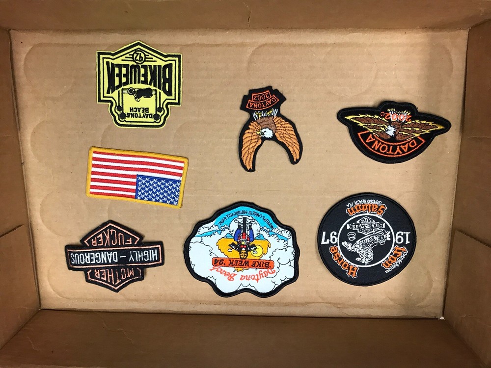 harley davidson patches lot Misc