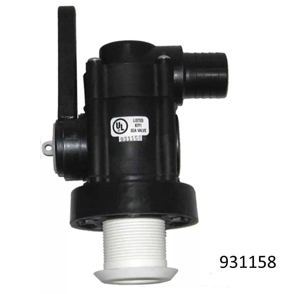 Forespar Marelon Full Flow Seacock, 2"