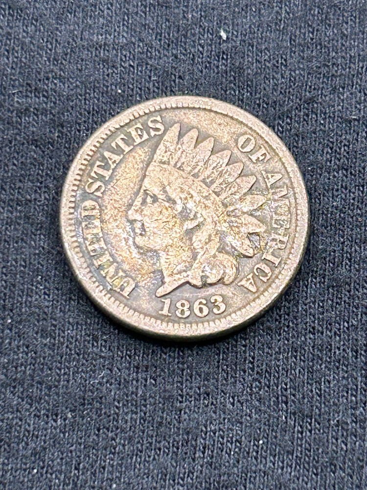 1863 INDIAN HEAD CENT