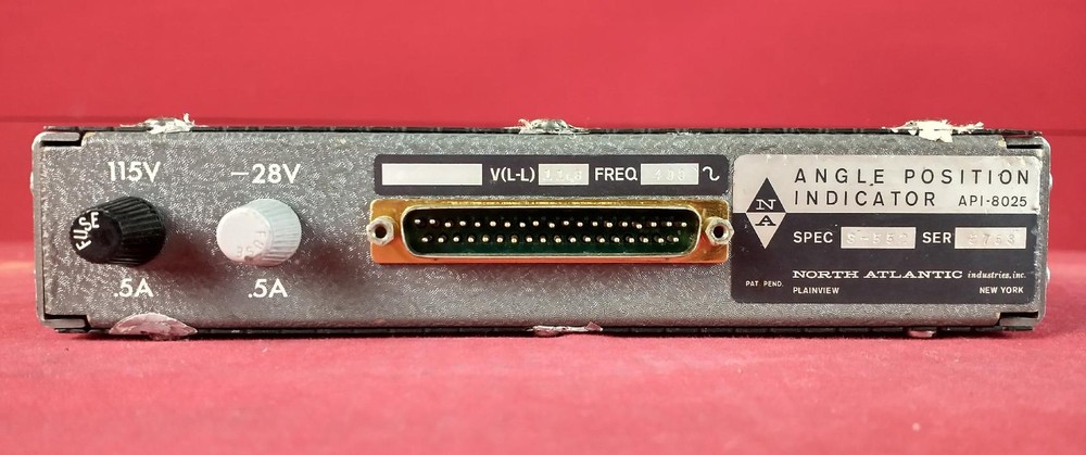 North Atlantic API-8025 5753 Angle Position Indicator