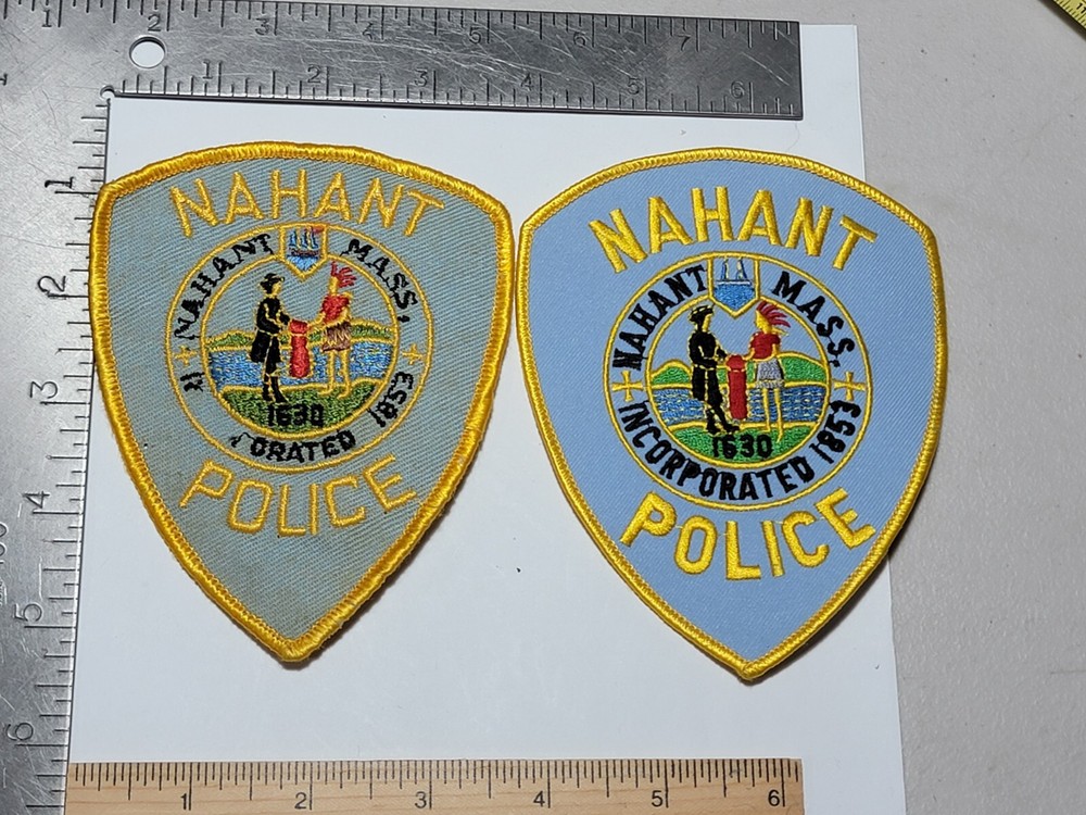 P B3 Police patch Massachusetts 2 Nahant