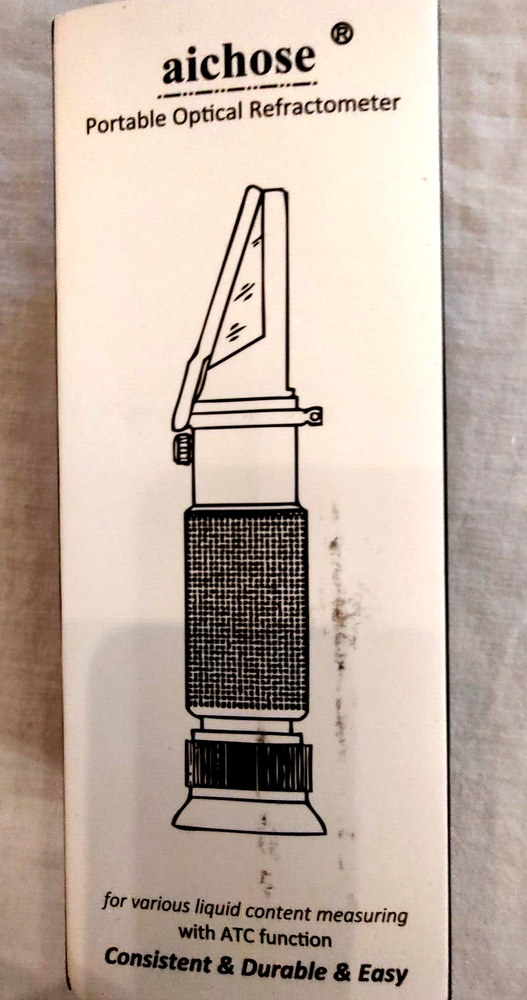 Aichose Portable Optical Refractometer w/ ATC function NEW!