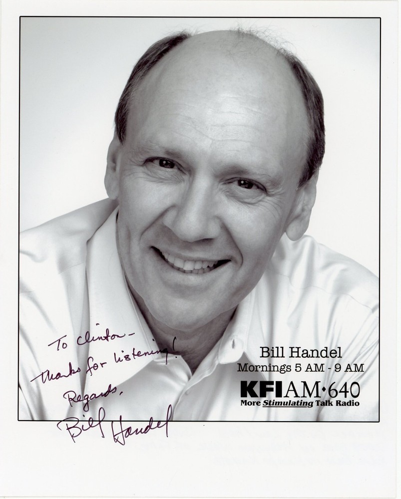 Bill Handel - Signed B&W Photograph