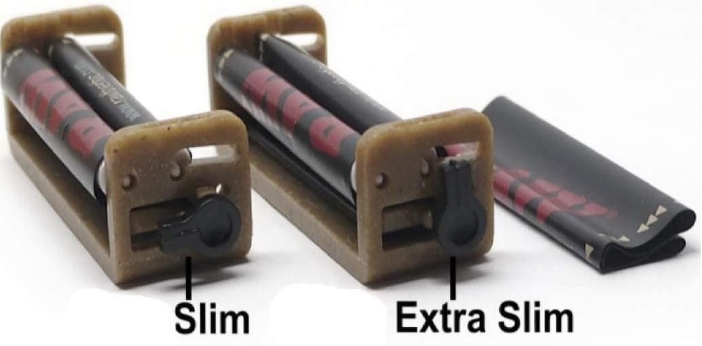 RAW Roller Eco Plastic 2 Way Adjustable 110mm King Size Rolling Machine (1 Rolle