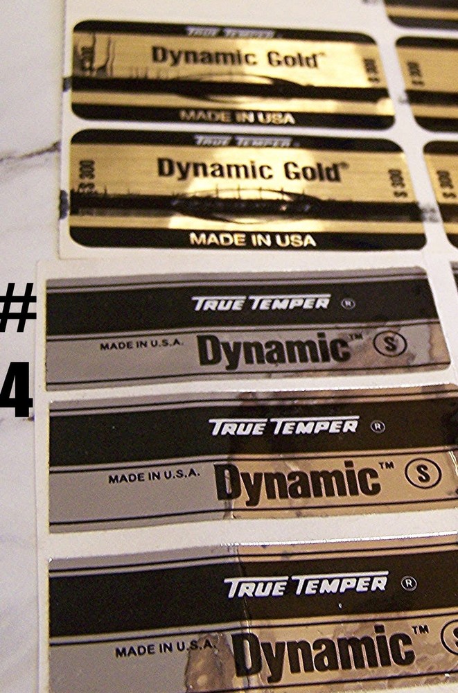 40 True Temper Dynamic Gold Stiff S-300 part Silver stiff