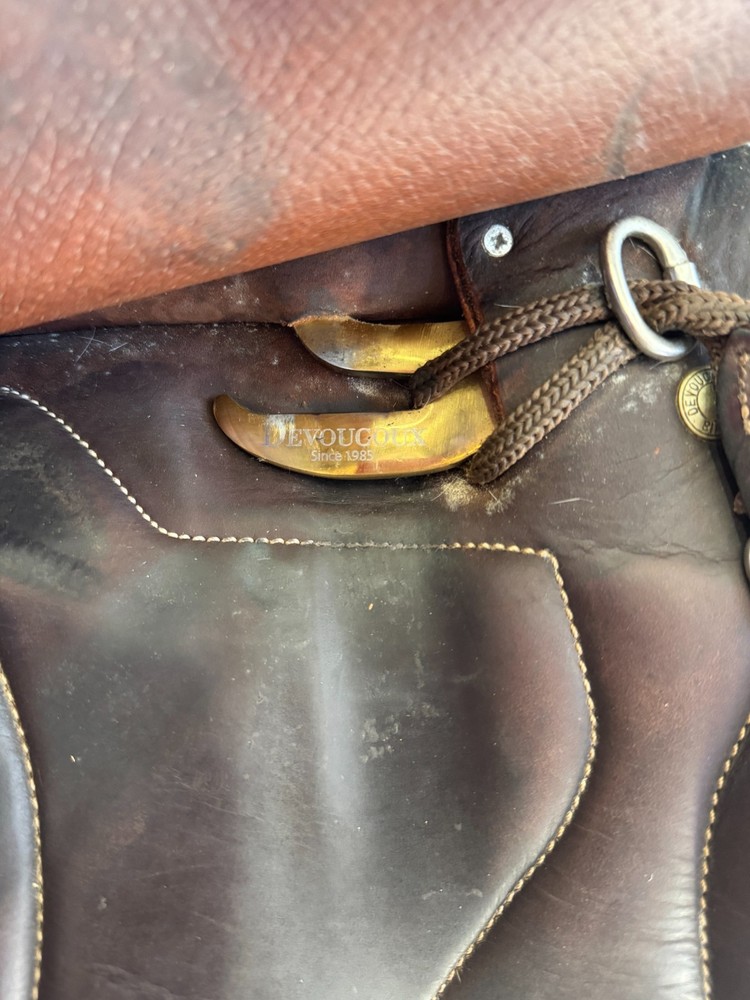 2014 Devoucoux Chiberta – 18” Monoflap Jumping Saddle