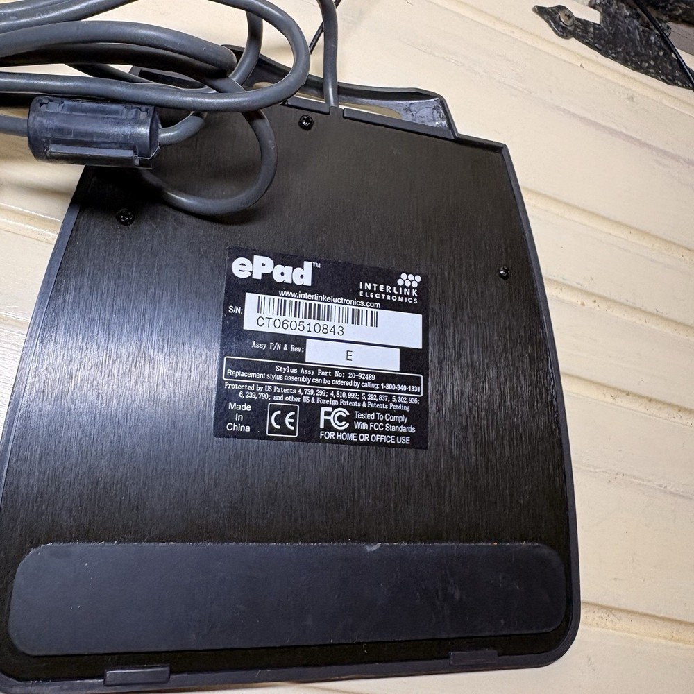 ePadLink ePad-ink Electronic Signature Capture Pad with USB LCD Stylus