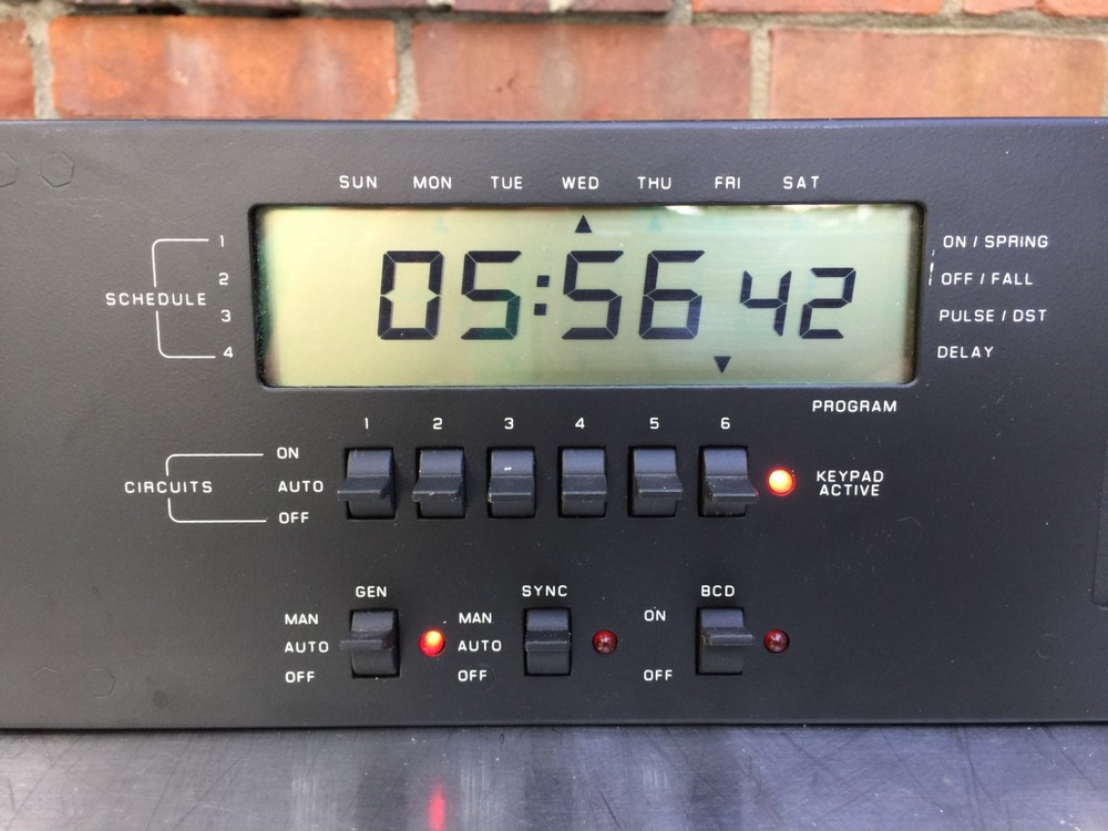 Simplex 6400-9004 Master Time Control Center