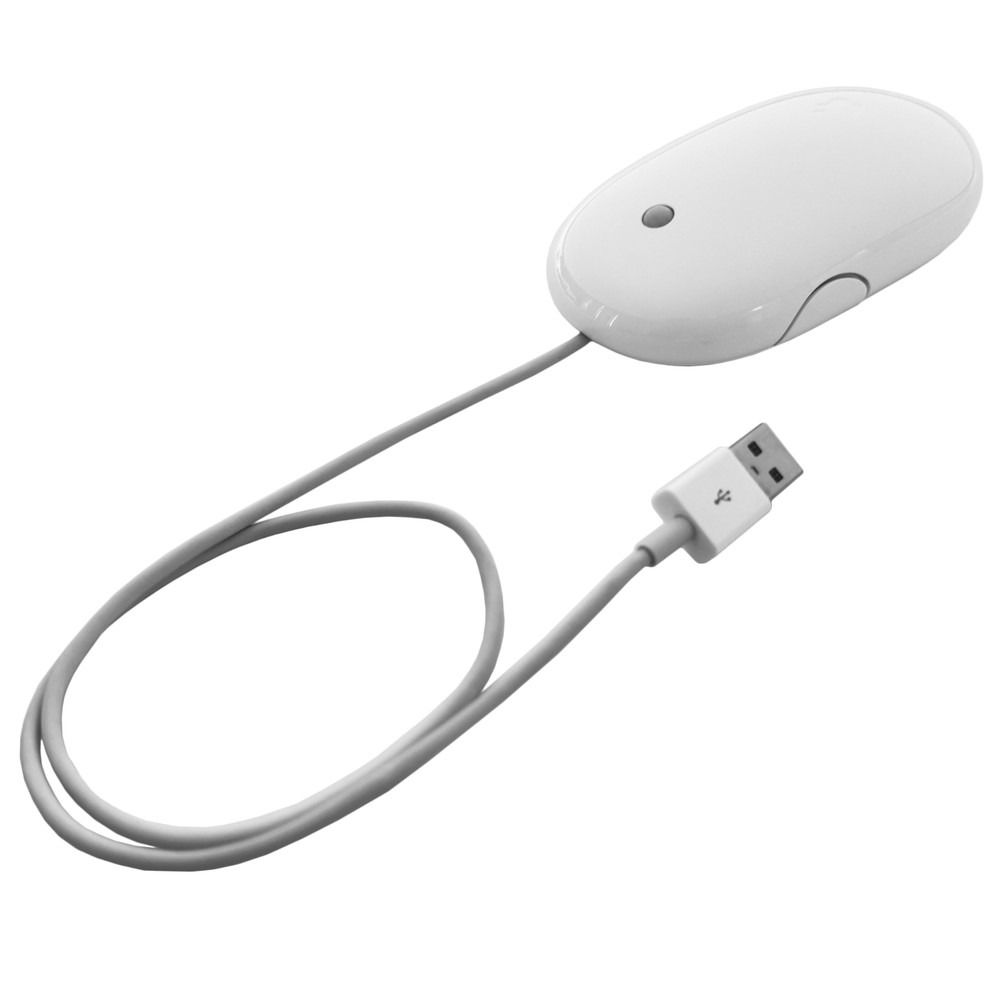 Apple A1152 Mighty Mouse ✅ Original Wired USB for Mac, Windows, Linux – Tested