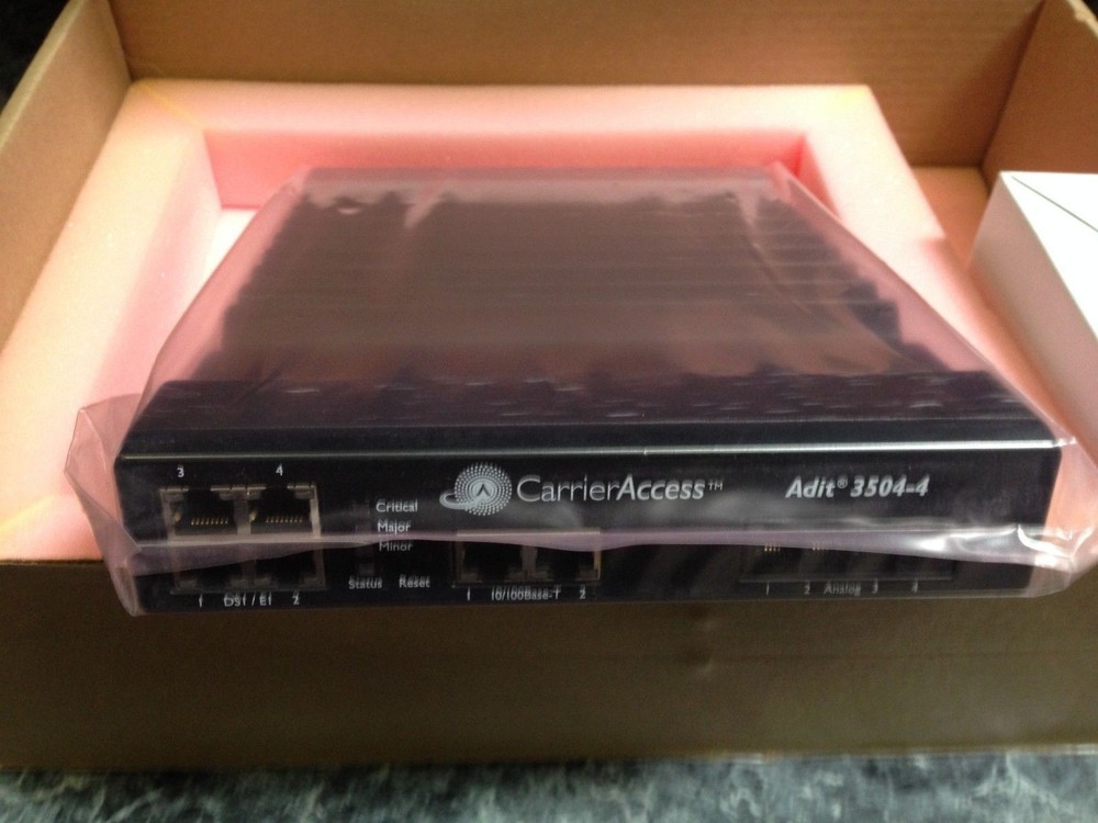 Turin Carrier Access Adit 3504-4 2 T1-PRI Trunk Interface