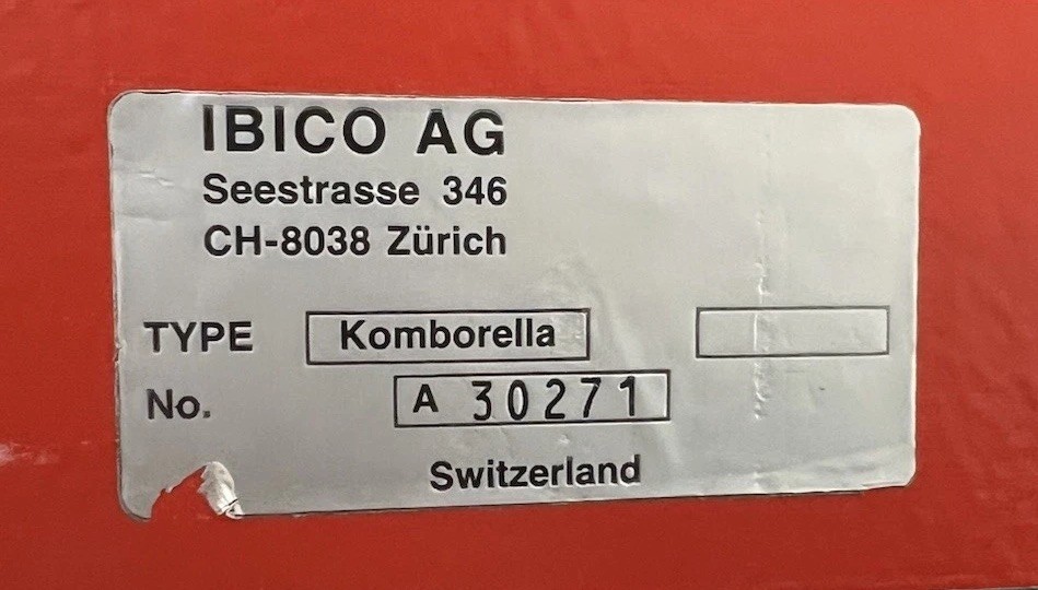IBICO AG Seestrasse 346 CH-8038 Zürich Binding Machine & Plastic Combs Bundle