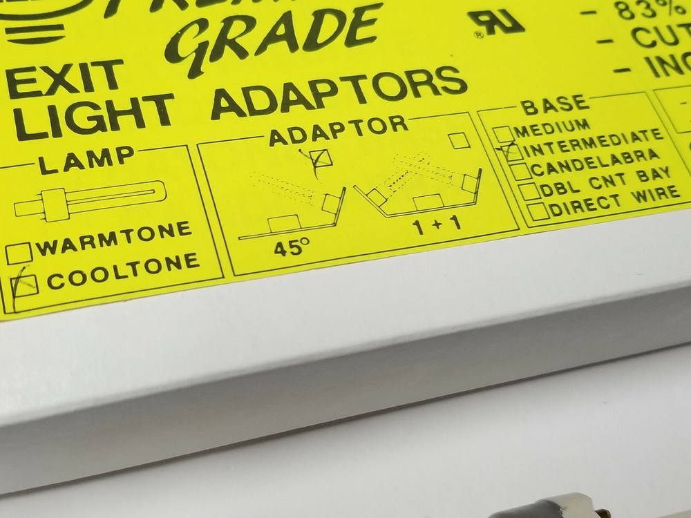 Premium Grade ME LTD. F7TT4 Cooltone 45Deg. Intermediate Exit Light Adaptor
