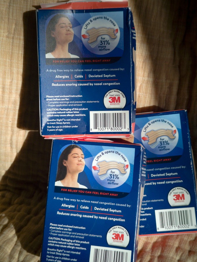 Breathe Right Extra Strength Tan 78 count (scuffed boxes)