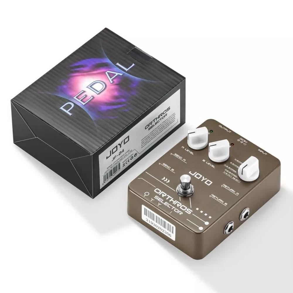 JOYO JF-24 ORTHOS Loop Guitar Effect Pedal 6 Looping Modes 2 Line Loop Selector