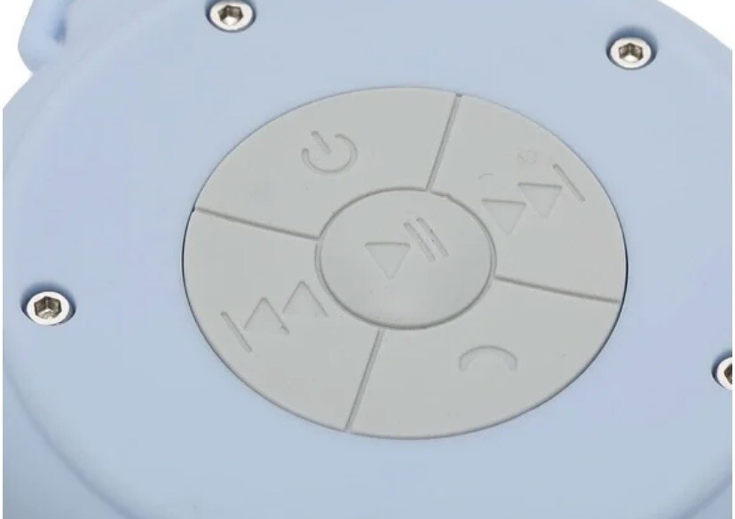 Shower Speaker Mist iJoy Splash Proof Bluetooth Blue