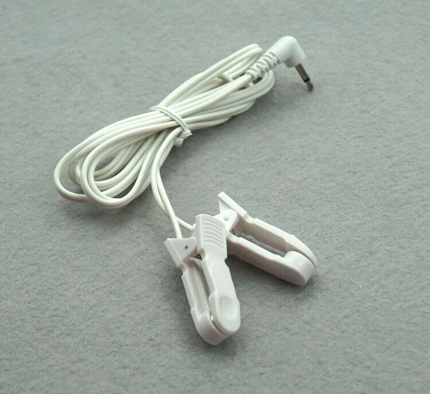 Electr Shock Kit Adjustable E-Stim 2 Rings Plugs MALE Prostate Exerciser Device