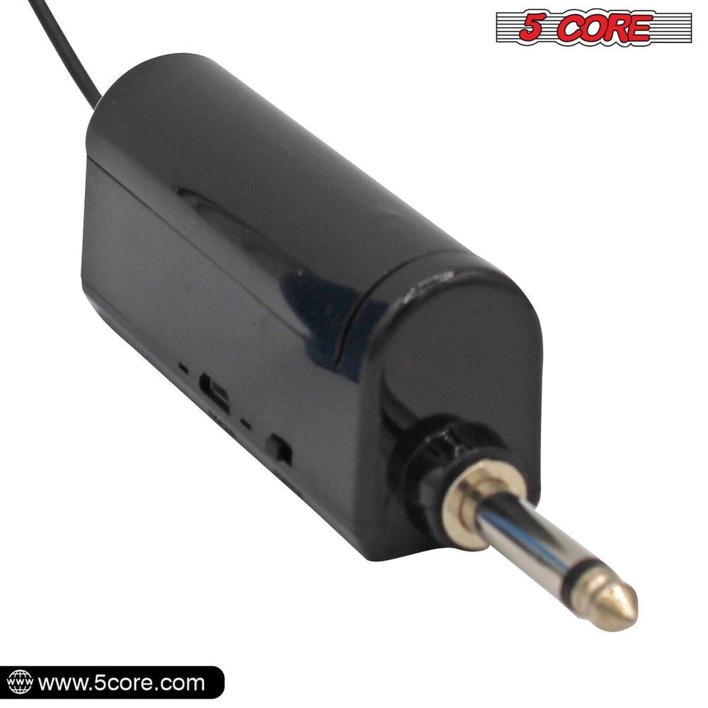 5Core Wireless Microphone Cordless Mic Handheld System Rechargeable Receiver 🎤