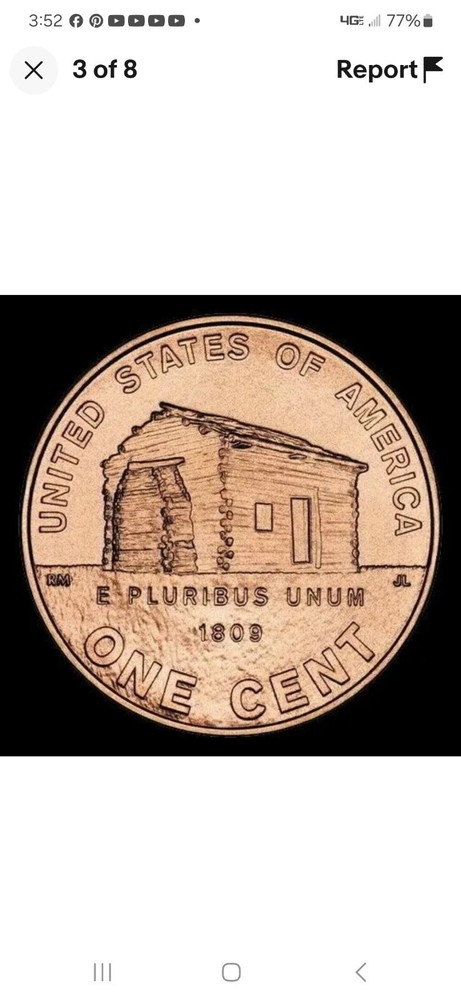 2009 Bicentennial  Penny P&D Set. Log Cabin Uncirculated