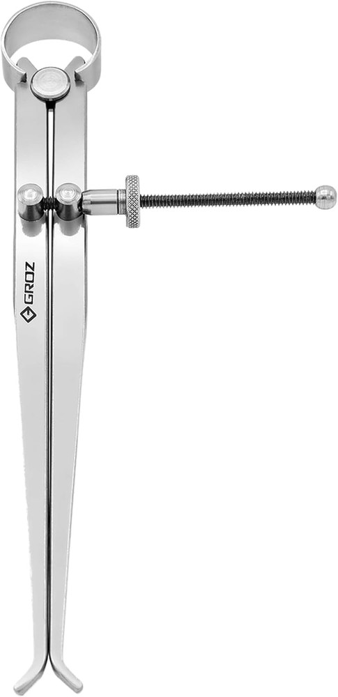 01403 8" Spring inside Caliper, Matte Finish, with Solid Nut