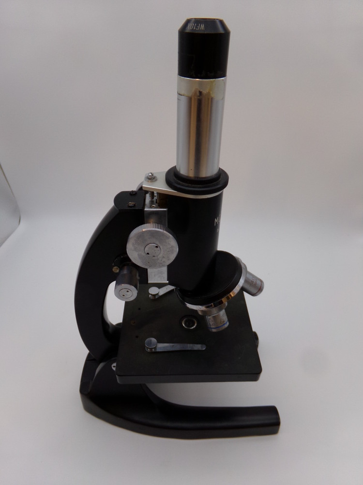 Vintage Monolux (#109588) Three Lens Microscope