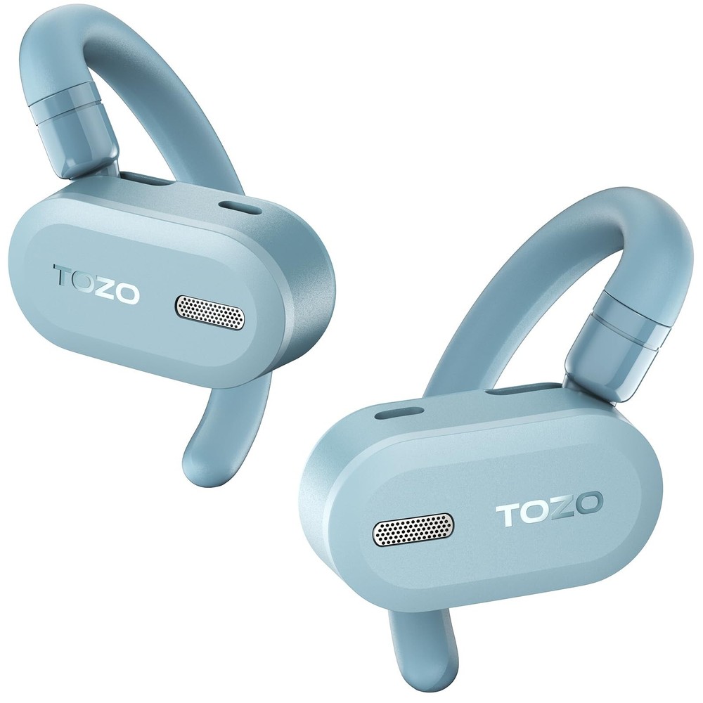 TOZO OpenBuds True Open Ear Wireless Earbuds Multi-Angle Adjustment Comfort