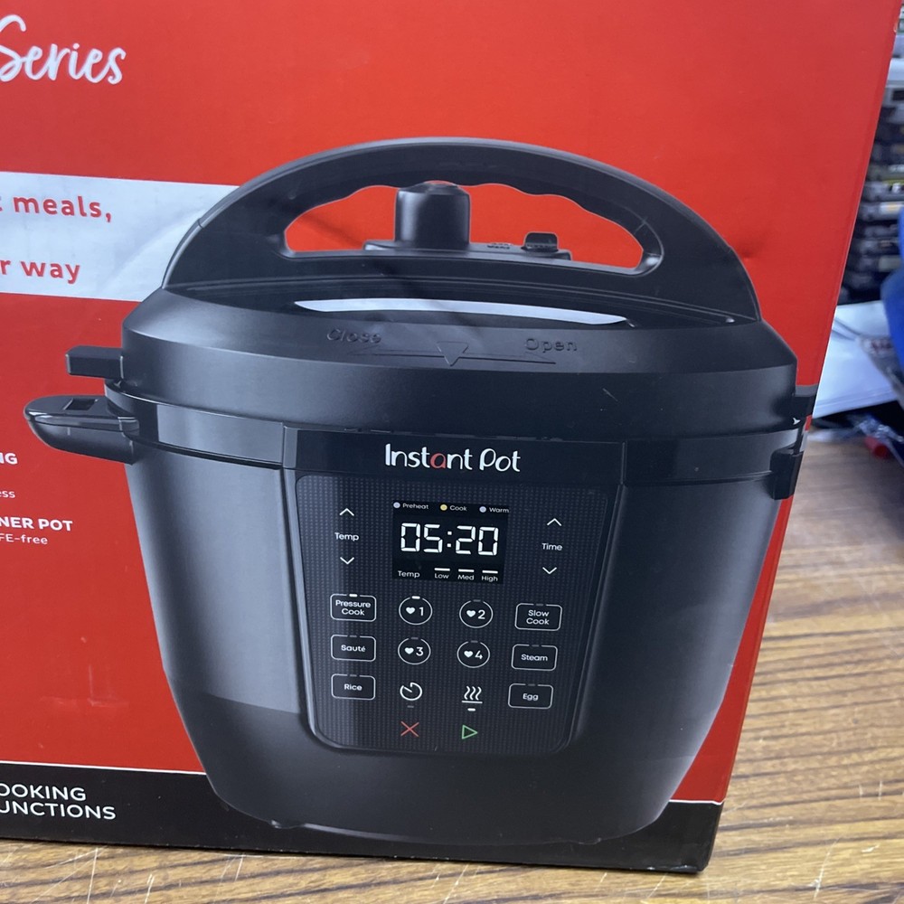 Instant Pot RIO Chef Series 6 Quart Multi-Cooker - Open Box